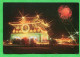 Taiwan - Night View Of Chingfu Gate (East Gate), Taipei - Double Tens Day - Fire Work ,stamp - Taiwán