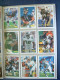 Delcampe - NFL American Football Players Cards FLEER - 85 Cards In Album (seems Not Complete) - Verzamelingen