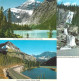 6 Cartes Postales: ALBERTA: Bow Lake And Bow Glacier, Athabasca Glacier, Jasper-Banff, Mount Edith Cavell, Tangle Falls. - Other & Unclassified