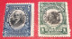 PANAMA 1909-1910 - OVERPRINTED "CANAL ZONE" - 5 Cts. NOT CENTERED - Panama