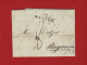 Delcampe - 1819 LETTRE SIGN.  Coignard Nantes DENREES COLONIALES COTATION  SUR 2 PAGES Pour Delzer Bayonne V.HISTORIQUE - 1800 – 1899