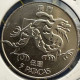 MACAU 1985 5 PATACAS DRAGON AUNC CONDITION KEY DATE #12 - Macao