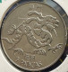 MACAU 1985 5 PATACAS DRAGON AUNC CONDITION KEY DATE #12 - Macau