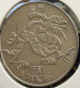 MACAU 1985 5 PATACAS DRAGON AUNC CONDITION KEY DATE #17 - Macao