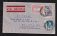 Argentina 1932 AEROPOSTALE Airmail Cover BUENOS AIRES X LEIPZIG Germany Stamp Perforation Hole Missing - Briefe U. Dokumente