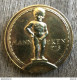 Médaille En Cuivre Du MANNEKEN PIS Exposition Universelle De 1935 BRUXELLES BELGIQUE - Andere & Zonder Classificatie