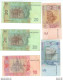 Lot De 5 Billets Billet Ukraine ( état D'usage ) - Ucraina