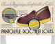 BUVARD  ( Chaussure ) Pantoufle Docteur Louis   ( Recto Verso ) - Schuhe