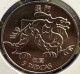 MACAU 1984 5 PATACAS DRAGON UNC CONDITION KEY DATE #8 - Macau