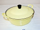 E2 Ancienne Cocotte Minute - Casserole - Vintage Jaune - Plats