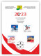 2023 - ANNIVERSARIES - FLAGS - FDC - Enveloppes