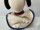 Delcampe - SNOOPY BAMBOLOTTO IN GOMMA DURA VINTAGE+DUE SPILLE PINS SNOOPY ALTO CM.22. - Other & Unclassified