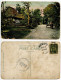 Philippines 1909 Postcard Country Road; 2c. Jose Rizal Stamp; Manila Postmark - Philippines