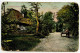 Philippines 1909 Postcard Country Road; 2c. Jose Rizal Stamp; Manila Postmark - Philippines