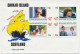 Delcampe - GB Davaar Island COLLECTION 1964/6 7 Different FDC's All Rare EUROPE-CEPT Issues Extremely Rare As Well As Two DIANA FDC - Brieven En Documenten