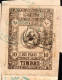 2248.GREECE,6 TURKEY REVENUES OVERPR. FOR USE IN CRETE.MARITIME CANCELS - Revenue Stamps