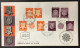 1966 - Israel - Emblem Of Towns - Day Of Issue - 120 - Cartas & Documentos