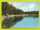 58 Le LAC Des SETTONS Vers Montsauche Le Camping Au Bord Du Lac Tentes Caravanes Voitures VOIR DOS - Montsauche Les Settons