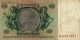 BILLET 50 MARK REICHSBANKNOTE 1933 - 50 Mark