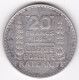 20 Francs Turin 1934, En Argent - 20 Francs