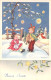 FANTAISIE - Bonne Année - Nouvel An - Enfant - Illustration - Carte Postale Ancienne - New Year