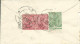 INDE ENTIER HALF ANNA + 2A50 POUR LA HAGUE ( HOLLANDE ) DE 1922 LETTRE COVER - Enveloppes