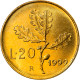 Monnaie, Italie, 20 Lire, 1999, Rome, SPL+, Aluminum-Bronze, KM:97.2 - 20 Lire
