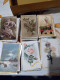 Lot De 590 Cpa Theme Fleurs  Et Paysage - 500 Postkaarten Min.