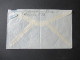 1934 Luftpost Chile Valparaiso - Bautzen Sachsen Deutschland Deutsches Reich Mit Luftpostmarken Correo Aereo - Chili