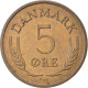 Monnaie, Danemark, Frederik IX, 5 Öre, 1964, Copenhagen, TTB+, Bronze, KM:848.1 - Danemark