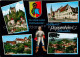 42953079 Pappenheim Mittelfranken Burg Augustiner Kloster Panorama Altes Schloss - Pappenheim
