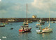 FRANCE - Presq'île De Quiberon - Yachts Au Mouillage à Port Maria - Le Château De Beg Er Lan - Carte Postale Récente - Quiberon