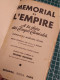 A LA GLOIRE DES TROUPES COLONIALES, 1941, VENDU AU BENEFICE DU SECOURS NATIONAL MEMORIAL DE L'EMPIRE - Französisch