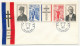 REUNION - Enveloppe FDC Bande De Gaulle, Premier Jour 9/11/1971 - St Denis R.P. Réunion - Briefe U. Dokumente