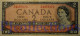 CANADA 2 DOLLARS 1954 PICK 76b VF - Kanada