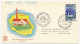 REUNION - Enveloppe FDC - 50F Eglise De Cialos - Premier Jour - Cialos (Réunion) 16/1/1960 - Storia Postale