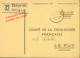 Guerre 40 Carte Poste Pour Prisonniers Censure 32 Geprüft Stalag VIF Pr Comité Croix Rouge Française Le Puy - Courriers De Prisonniers