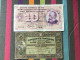 SUISSE Lot De 2 Billets - Switzerland