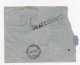 !!! LETTRE DE FORT DE FRANCE ( MARTINIQUE ) POUR PARIS DE 1939, GRIFFE AU DOS "AVION ACCIDENTE" - Lettere Accidentate