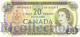 CANADA 20 DOLLARS 1969 PICK 89b UNC - Canada