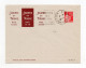 !!! ENTIER POSTAL 50C PAIX AVEC REPIQUAGE JOURNEE DU TIMBRE DE NICE DE 1938 - Enveloppes Repiquages (avant 1995)