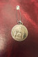 MEDAILLE Pendentif RELIGIEUX ANCIEN - NOTRE DAME LA BLANCHE Patronne Des Enfants De Choeur  24 Mm 7 Gr. - Pendentifs