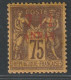 ZANZIBAR - N°9 * (1894-96) - Unused Stamps