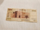 Israel-100 SHEQEL-ZEV ZABOTINSKY-(1978-79)-(BLACK-NUMBER)-(439)-(4801302612)-stain Used-bank Note - Israel