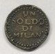 Mantova Assedio Del 1798 1 Soldo Di Milan E.096 - Lombardije-Venetië
