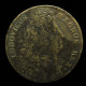 France, Louis XIV, TRÉSOR ROYAL - AMOR. DABIT. ESSE. PERENNES, Laiton (Brass), TB (F), Feu#12825 - Monarquía / Nobleza