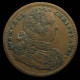 France, Louis XV, TRESOR ROYAL - EX UNO OMNES, 1733, Cuivre (Copper), TTB+ (EF), Feu#2037 - Monarquía / Nobleza