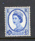 GREAT BRITAIN, QUEEN ELIZABETH, 4 P STAMP, MNH - Autres & Non Classés