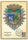 REUNION - Carte Maximum - 6F Blason De St Denis - Premier Jour - St Denis (Réunion) 16/5/1964 - Covers & Documents