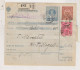 SLOVENIA,Austria 1916 KRANICHSFELD RACE Parcel Card To OBER PULSGAU ZGORNJA POLSKAVA Postage Due - Slowenien